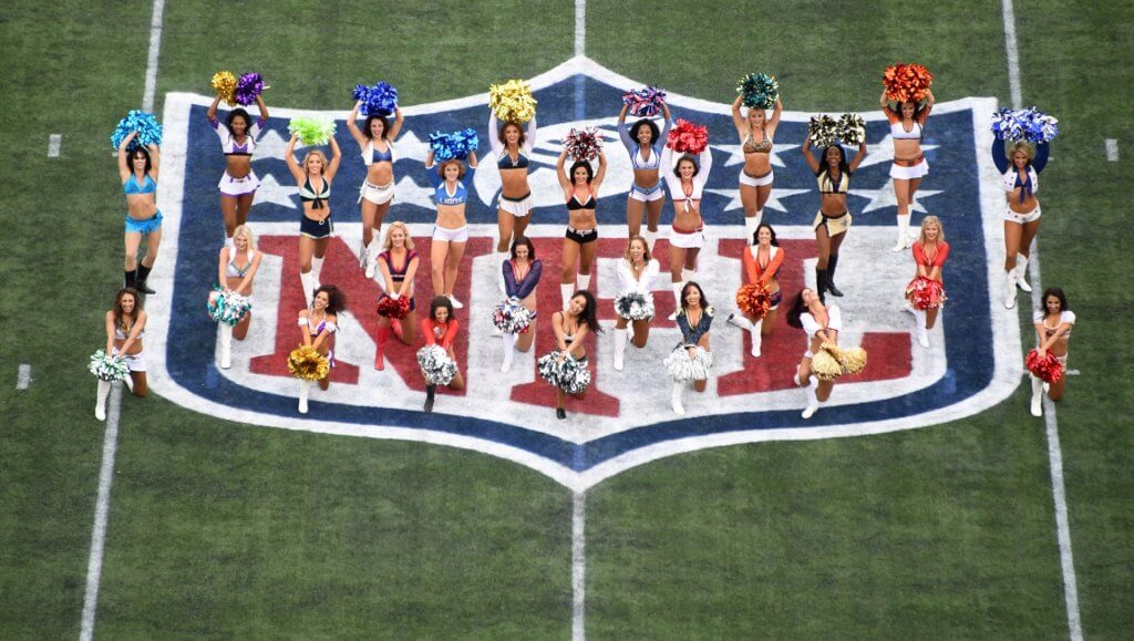 NFL Logo Cheerleaders