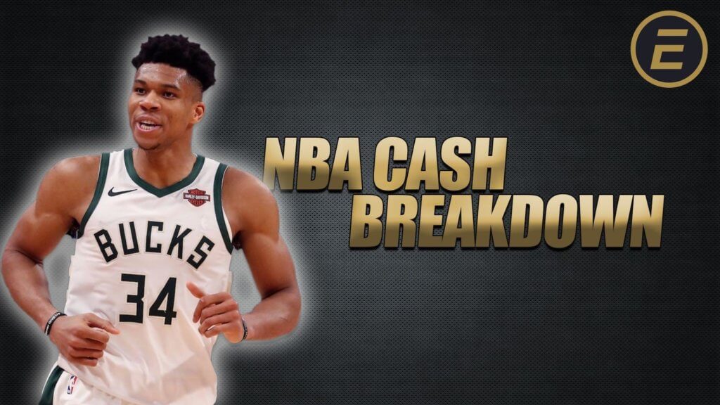 NBA Cash Game Breakdown Graphic