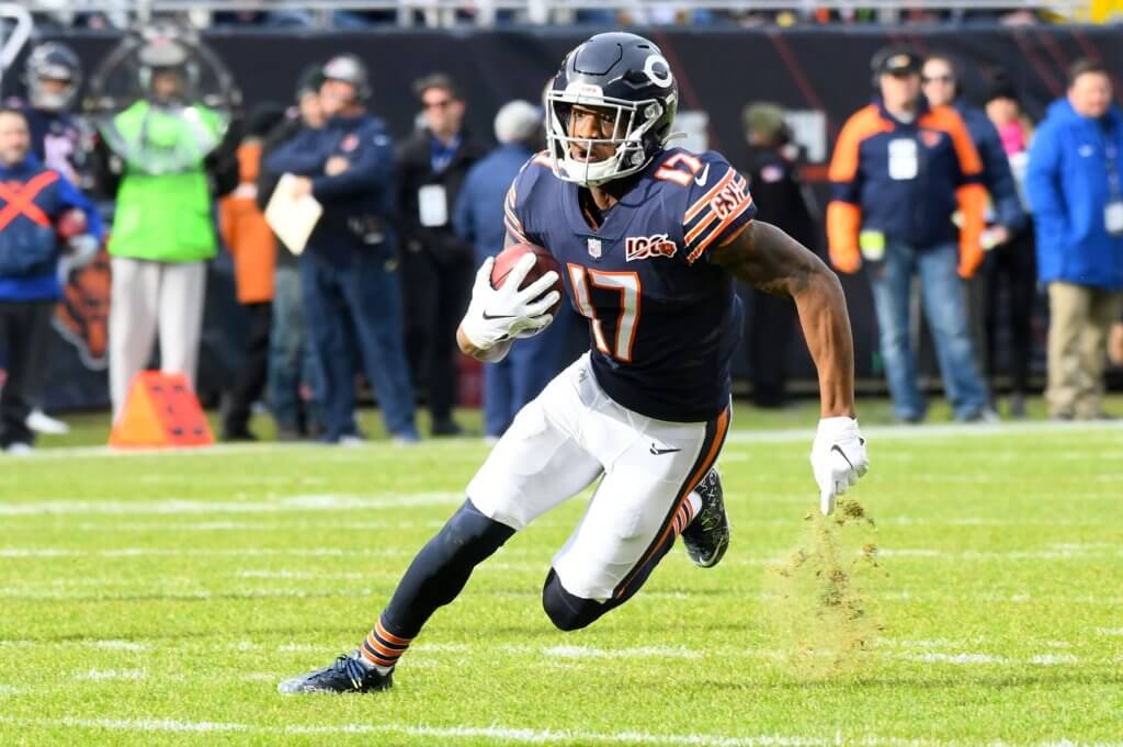ANTHONY MILLER running with the football