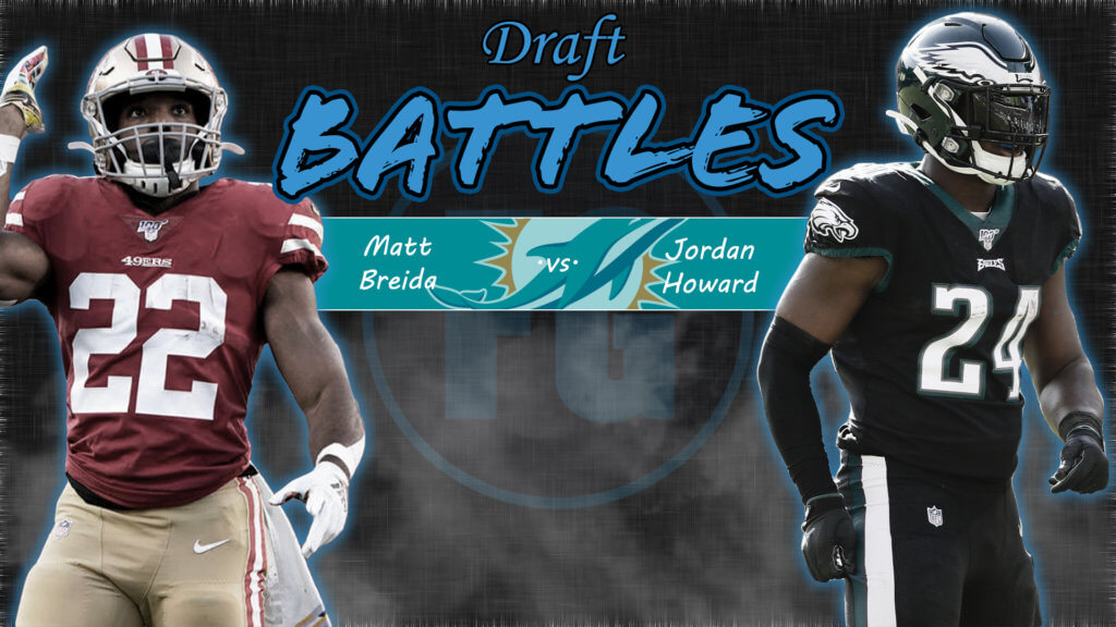 NFL Draft Battles Breida vs Howard