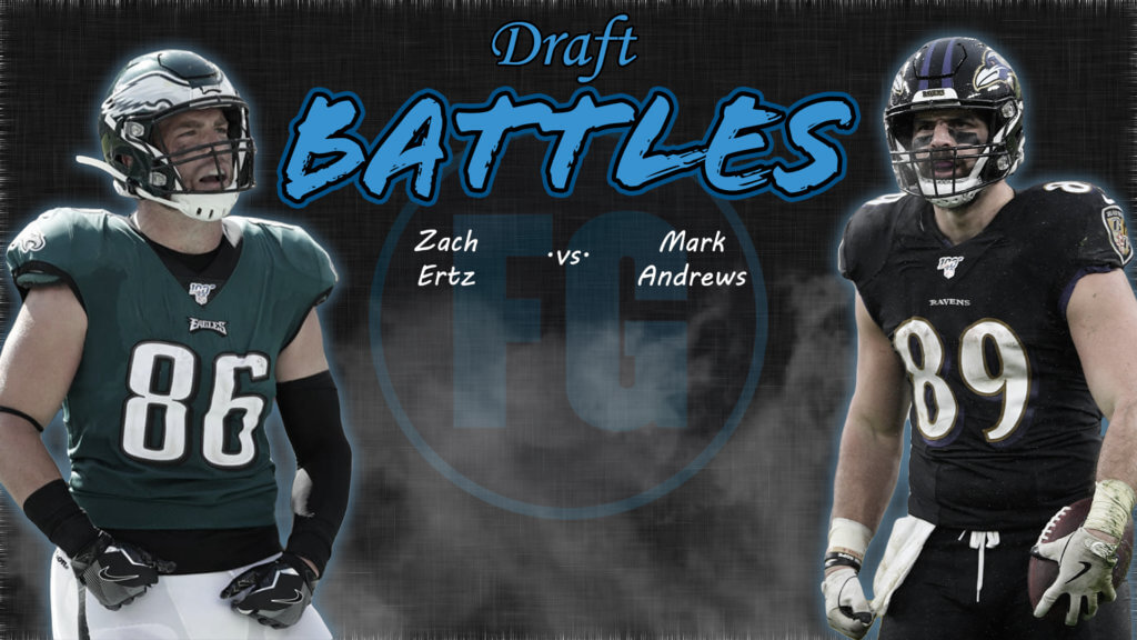 NFL Draft Battles Ertz vs Andrews