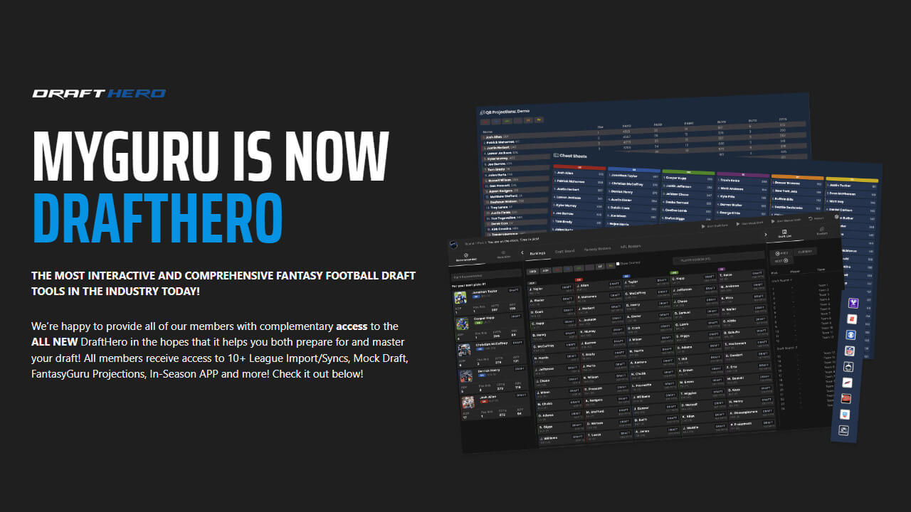 DFS Hero  Daily Fantasy Sports Tools For Winners
