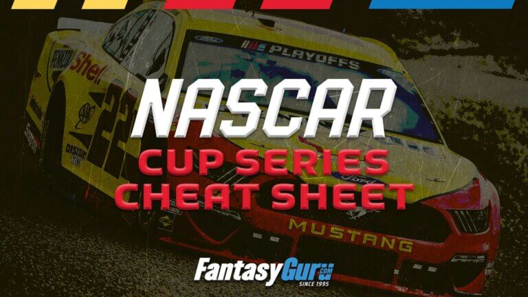 NASCAR Cheat Sheet (Cup Series)