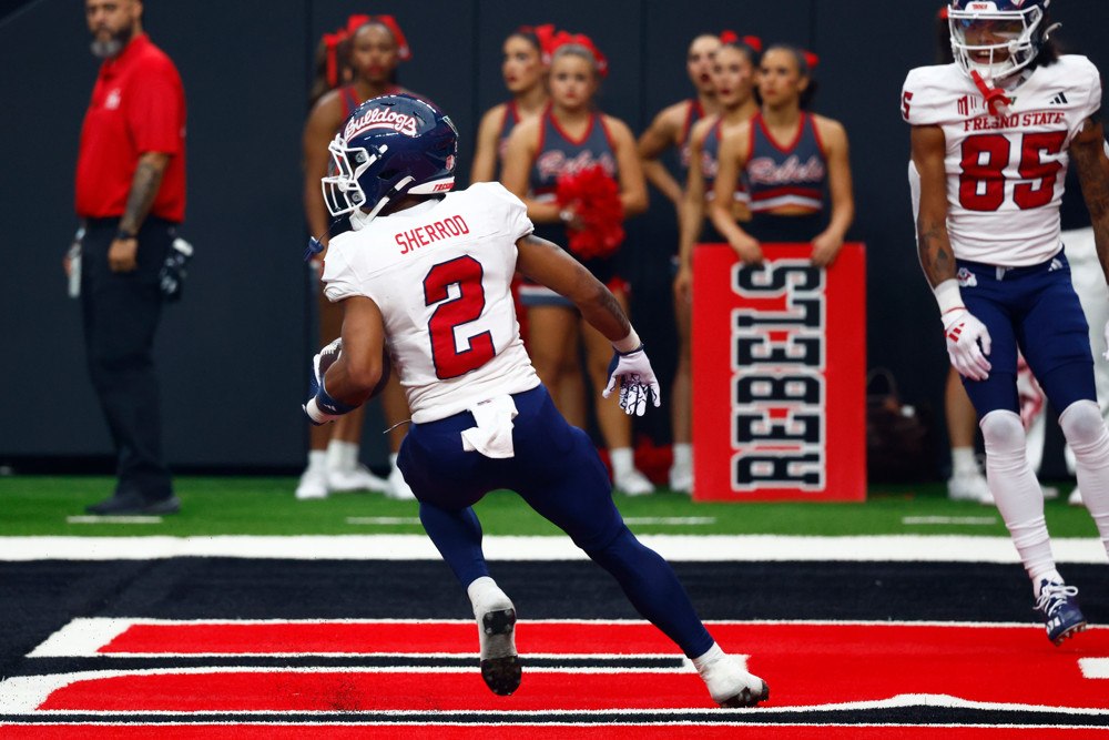 CFB - Malik Sherrod RB (then of Fresno State, now Boise State)
