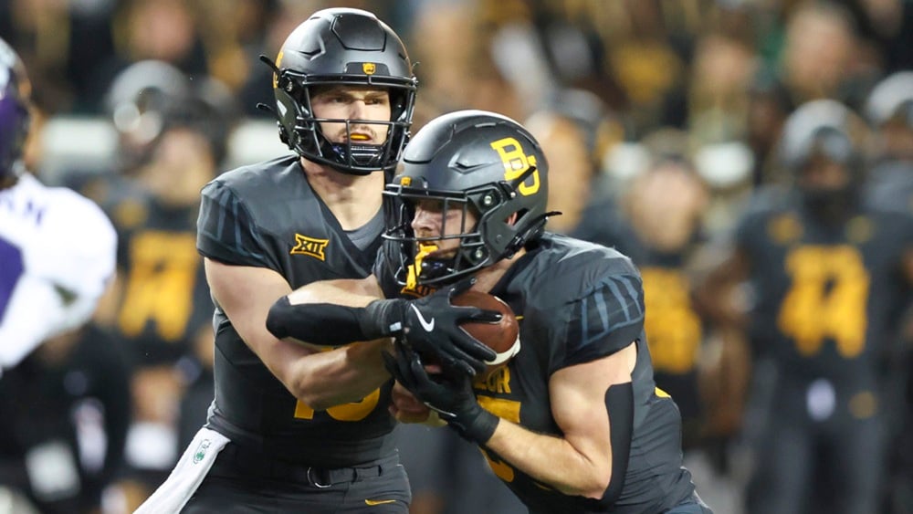 CFB DFS - Baylor QB Sawyer Robertson & WR Josh Cameron