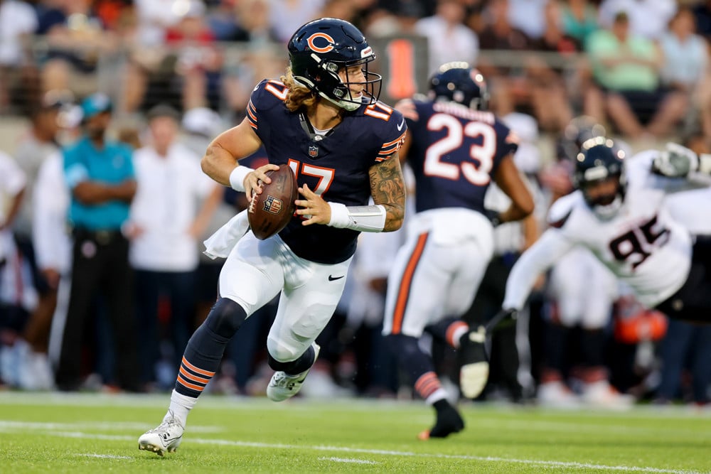 NFL Preseason DFS - Tyson Bagent
