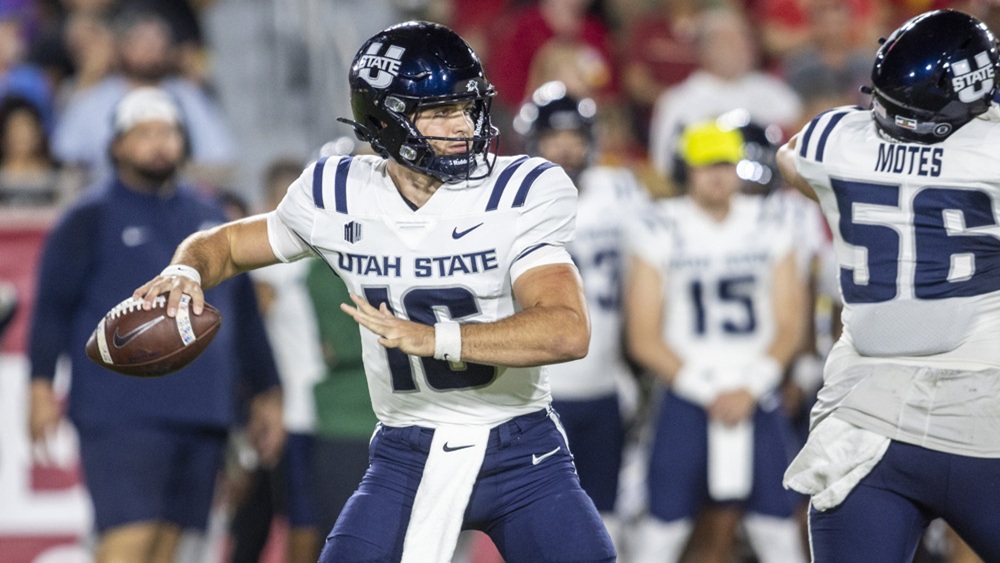 CFB DFS - UTST QB Bryson Barnes