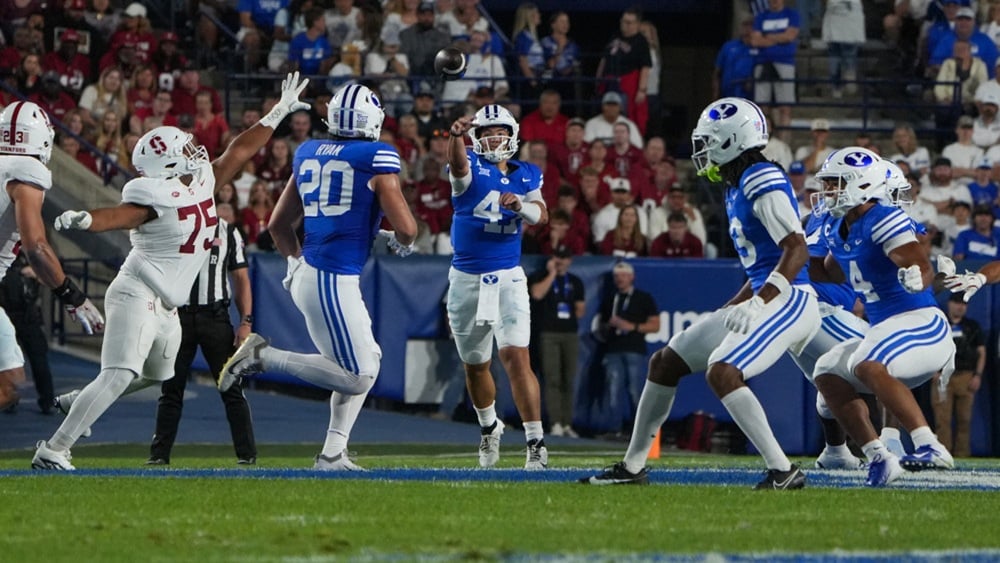 CFB DFS - Bear Bachmeier BYU QB