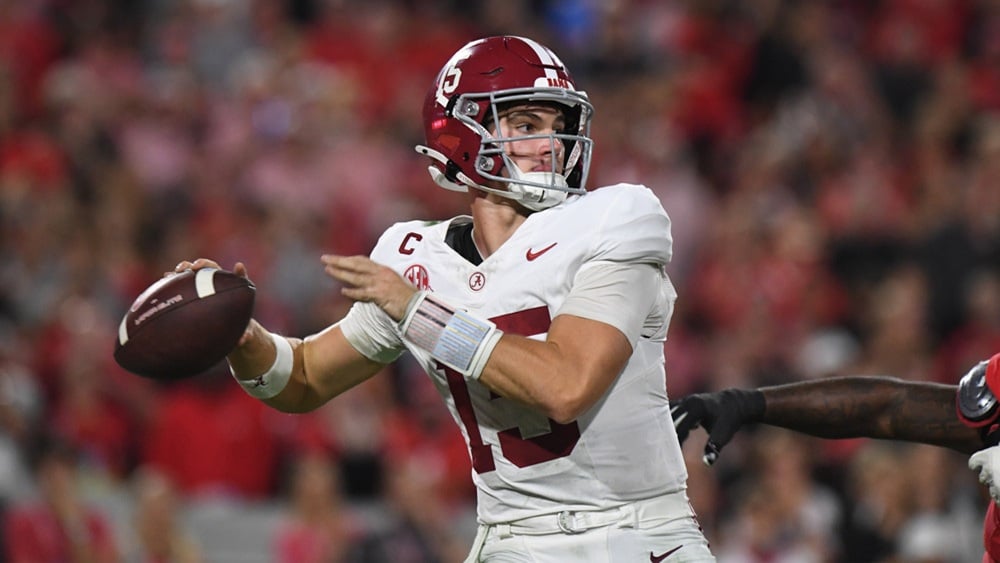 CFB DFS - Ty Simpson BAMA QB