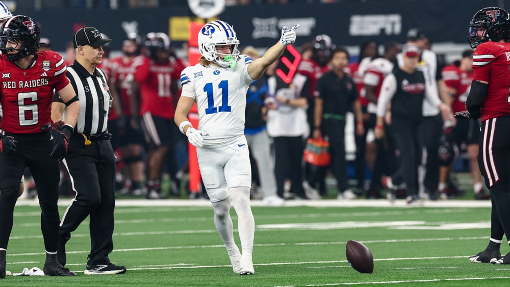 CFB DFS - BYU WR Parker Kingston