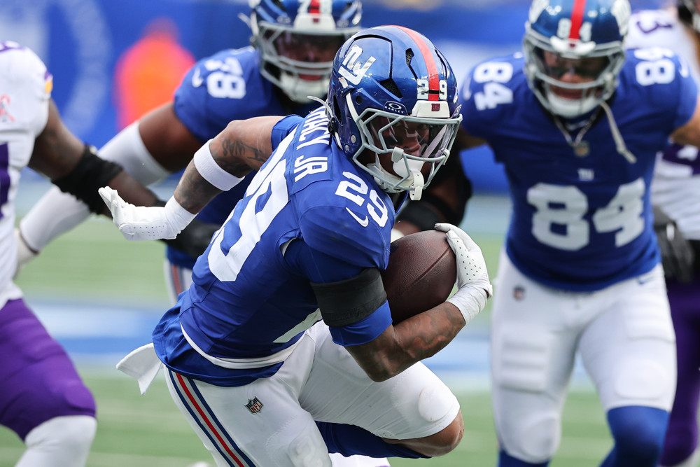 NFL DFS - Tyrone Tracy Jr.