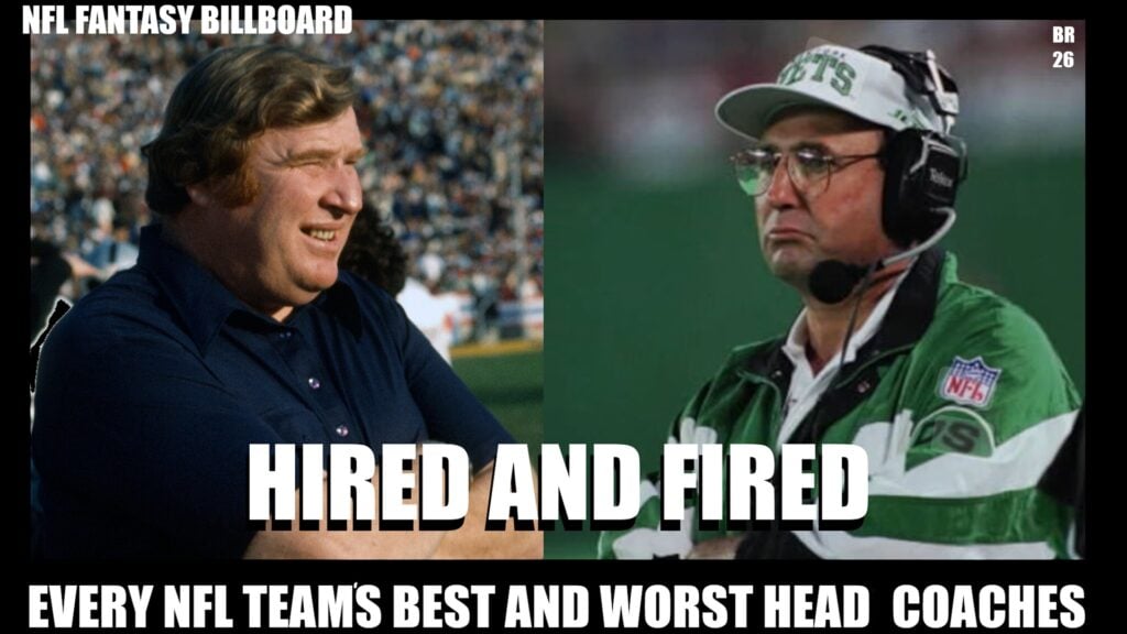 NFL Best and Worst Coaches - Fantasy Football
