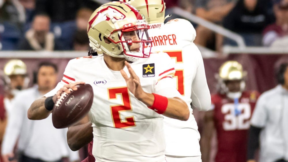 UFL DFS - Matt Corral