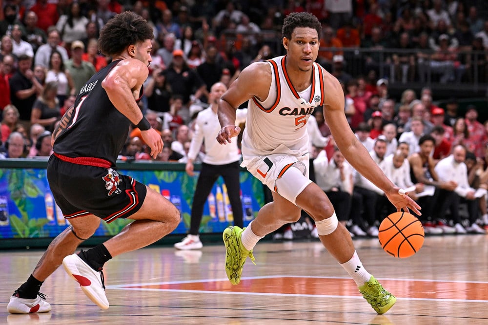 2026 March Madness - Miami Hurricanes forward Malik Reneau