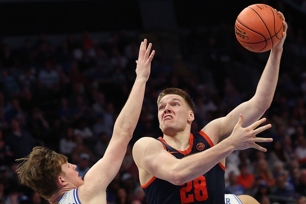 2026 March Madness - Virginia Cavaliers forward Thijs De Ridder